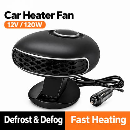 🎁🔥Limited-time 50% off! Save on gas and electricity!Portable Car Heater Defroster with 360-Degree Rotating Base