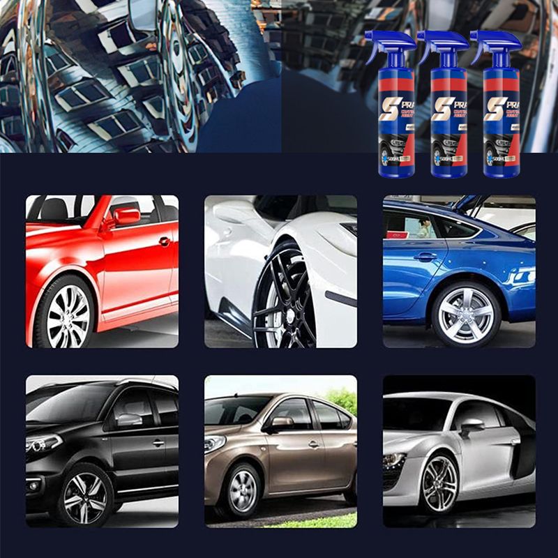 🔥🎁New 49% OFF🔥.Fast-Acting Car Coating Spray🎁Protective Film—Enhances Shine and Prevents Scratches
