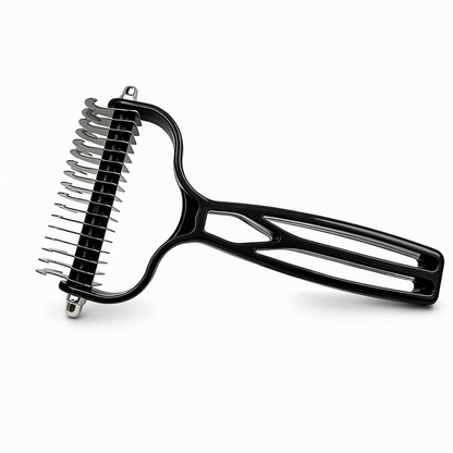 Pet Dematting Comb and Deshedding Grooming Brush for Dogs and Cats