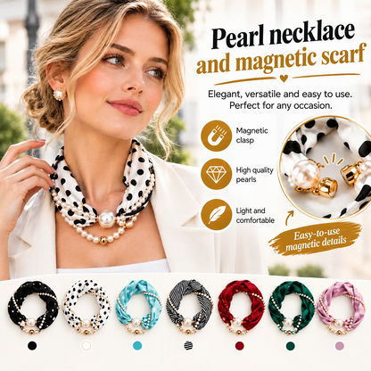 🔥🎁New 49% OFF🔥.Pearl Scarf Necklace