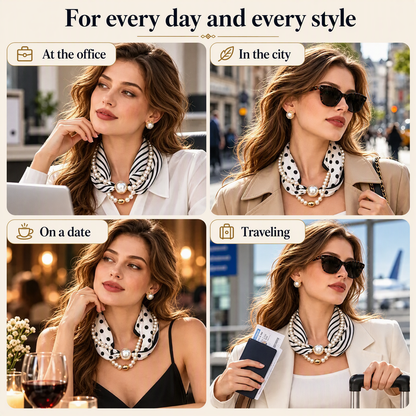 🔥🎁New 49% OFF🔥.Pearl Scarf Necklace
