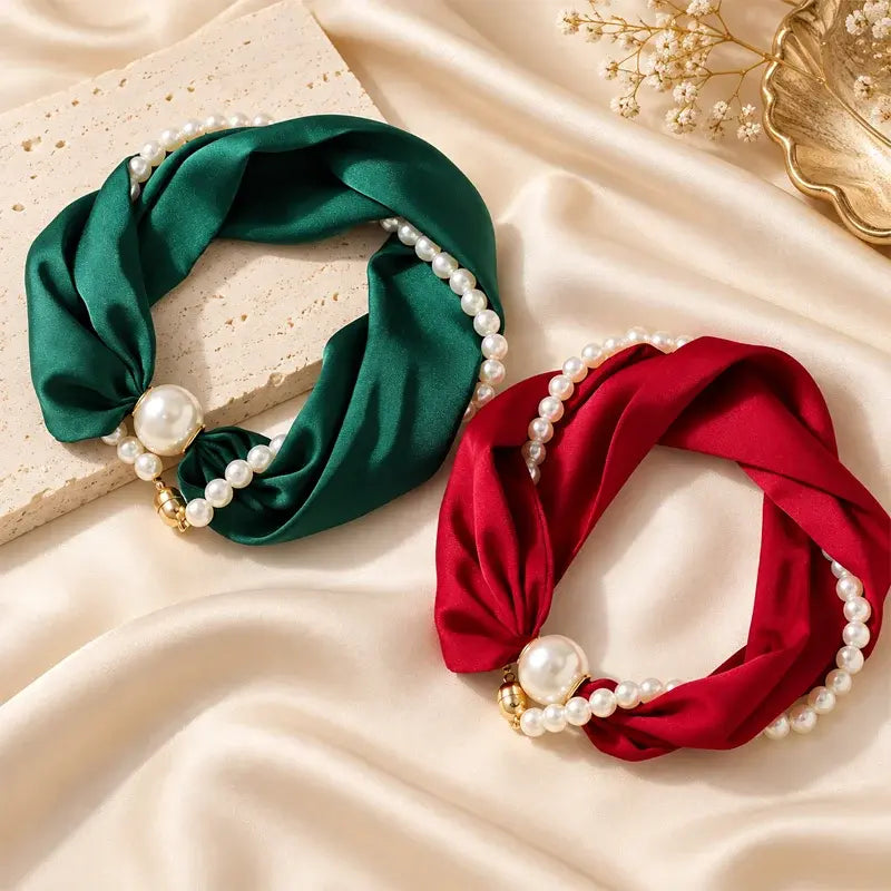 🔥🎁New 49% OFF🔥.Pearl Scarf Necklace