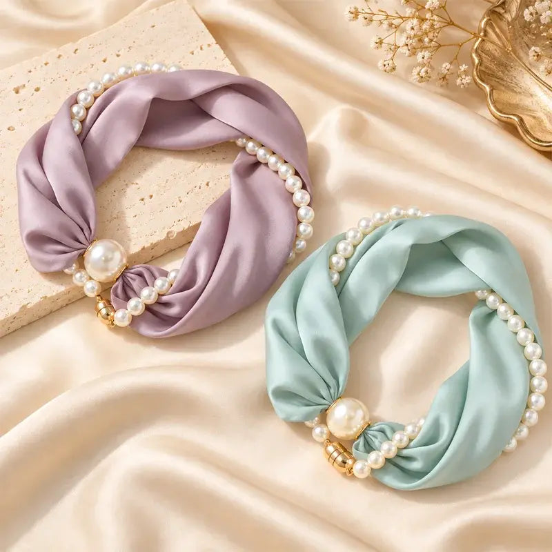🔥🎁New 49% OFF🔥.Pearl Scarf Necklace