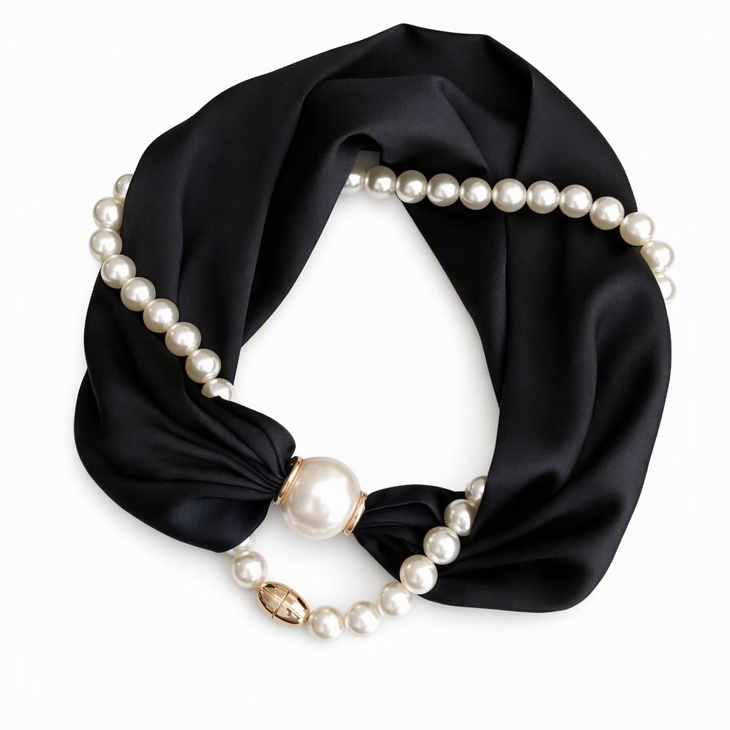 🔥🎁New 49% OFF🔥.Pearl Scarf Necklace