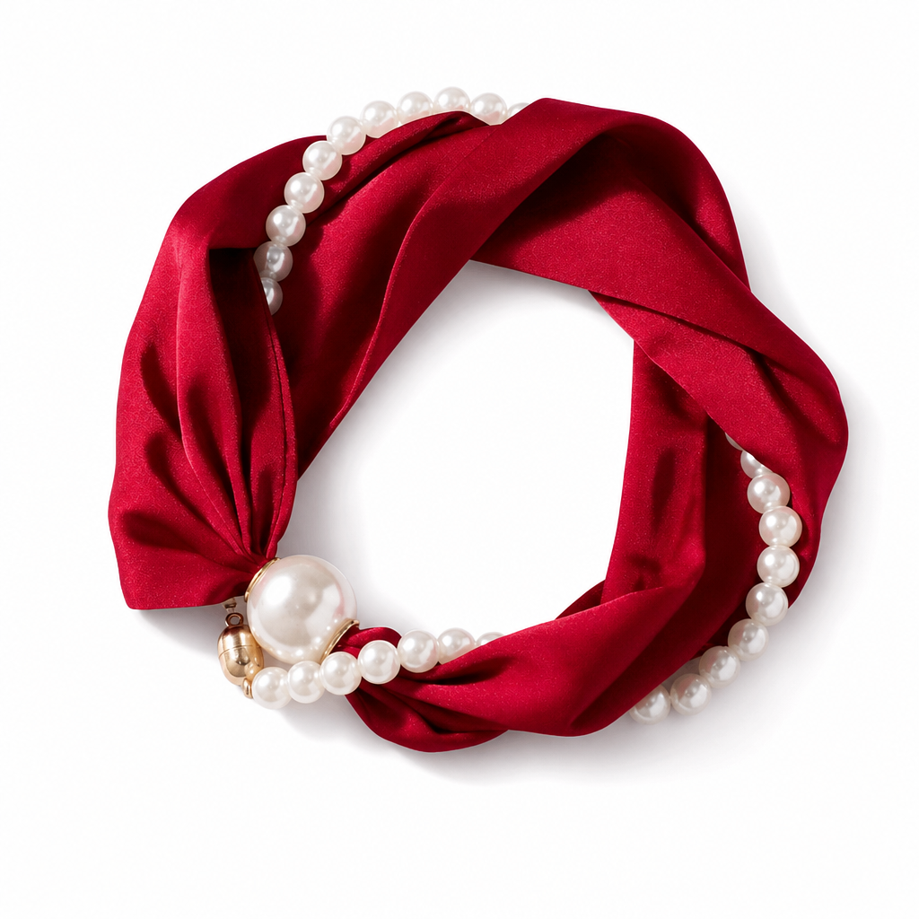 🔥🎁New 49% OFF🔥.Pearl Scarf Necklace