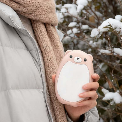 2 Pack Cute Bear Rechargeable Magnetic Hand Warmers