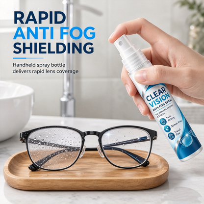 Portable Glasses Anti-Fog Spray and Lens Defogger