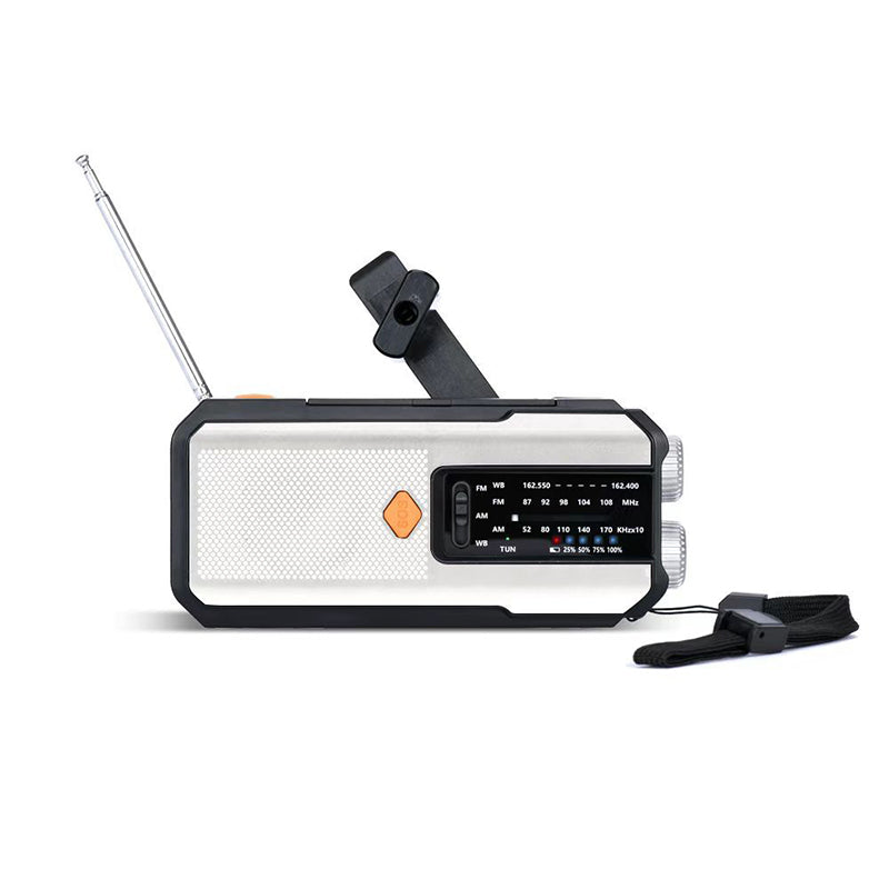 Solar Hand-Crank Emergency Weather Radio