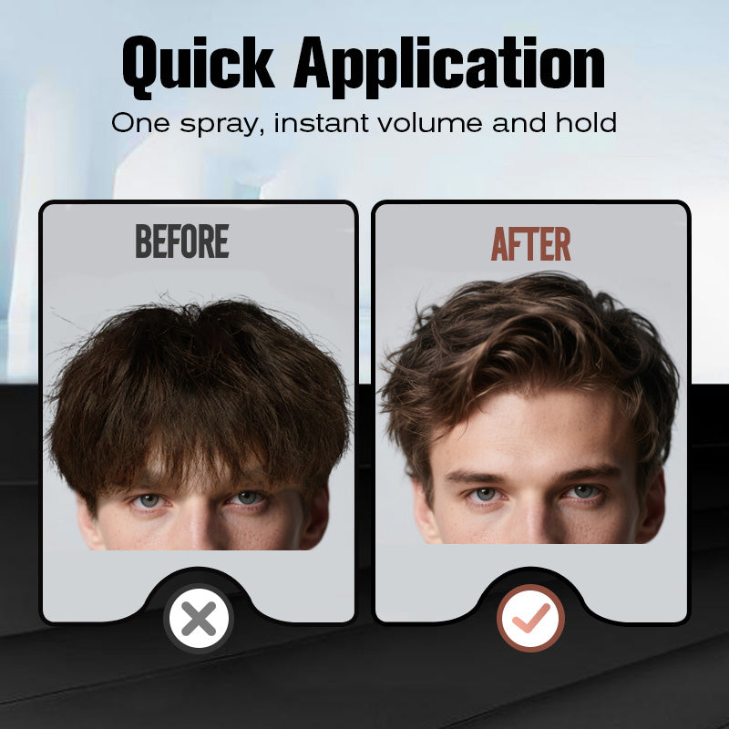 🔥Last day 48% off 🔥.For both men and women——90ml Fluffy Hair Shaping Spray Long Lasting Volumizing Mist with Peach Fragrance