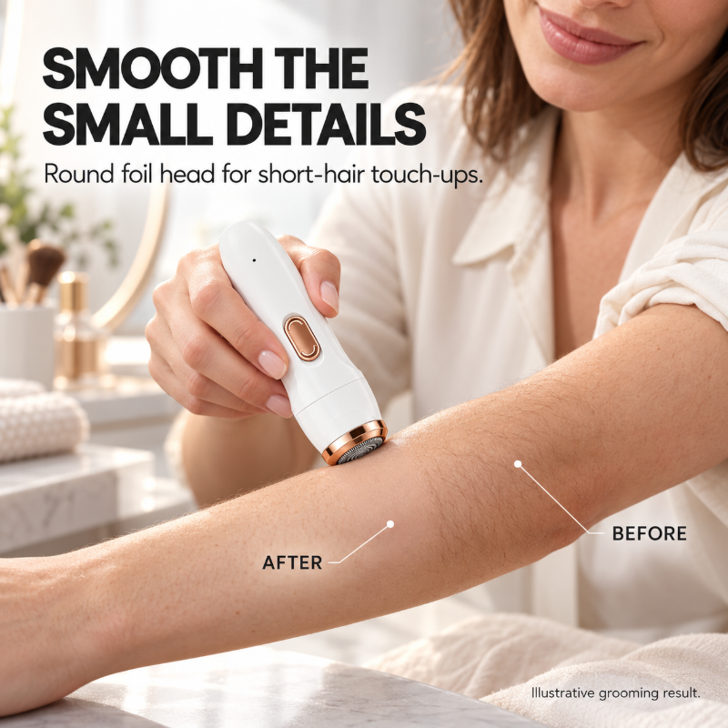 🎁🔥Holiday Special: 50% Off！🥰♥️Multifunctional 3-in-1 Rechargeable Electric Trimmer, Suitable for Both Men and Women——Can be used on underarm hair, eyebrows, leg hair, arm hair, chest hair, pubic hair, etc.