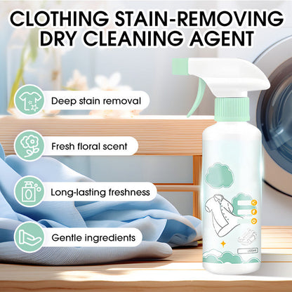 🎁Clothing Stain-Removing Dry Cleaning Agent.Upgraded Multi-Surface Formula—Easily removes stains and leaves surfaces looking brand new.