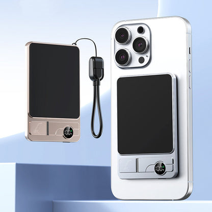3-in-1 Magnetic Wireless Portable Charger with Kickstand