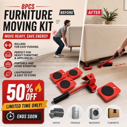 🔥50% off! Hot deal🎁! Casters! Move your furniture with ease—all by yourself! They won’t damage your furniture or floors, making it easy to maintain your ideal home environment.
